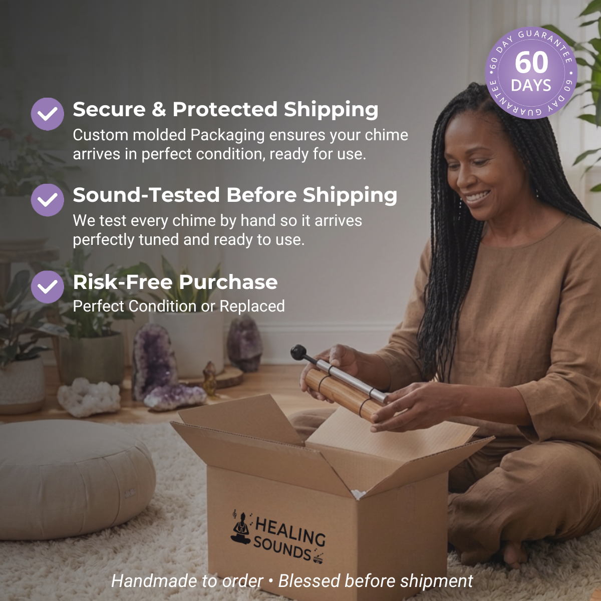 Bar Chimes Set - Chakra Color Sound Series