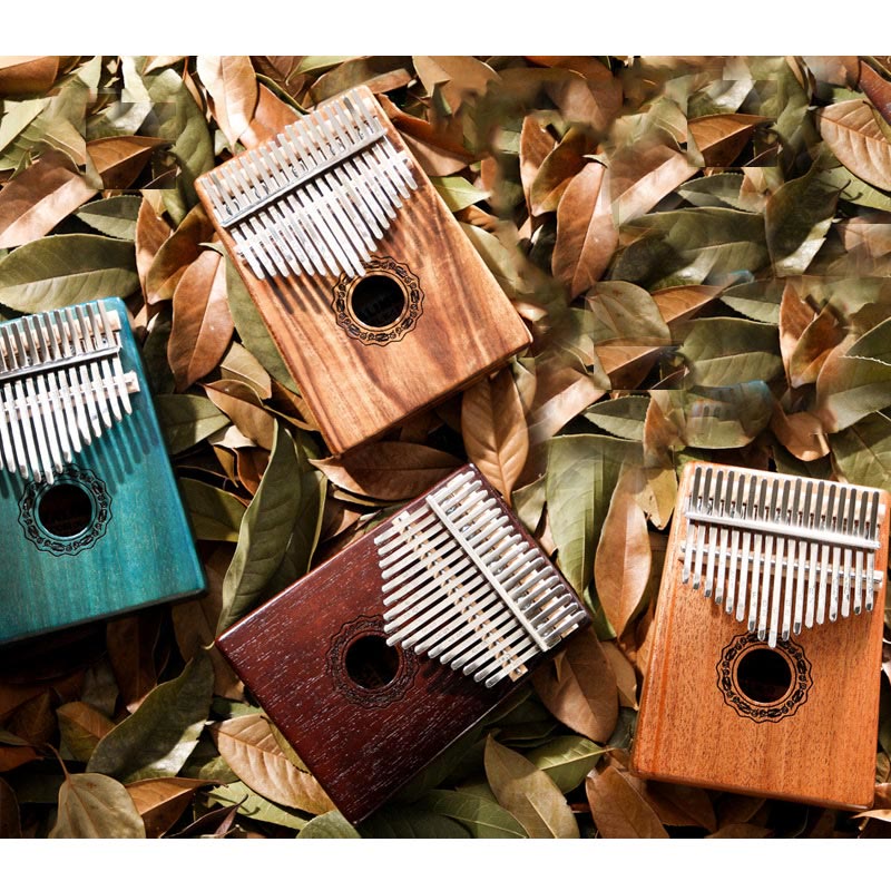 17 Keys Mahogany Kalimba Meditation Piano | Healing Sounds