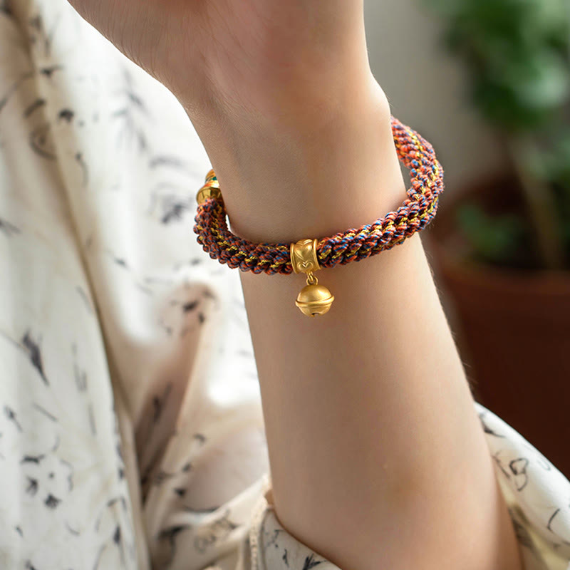 Sterling Silver Chinese Zodiac Red String Luck Bracelet