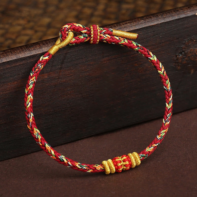 Colorful King Kong Knot Spiritual Bracelet for Luck & Protection
