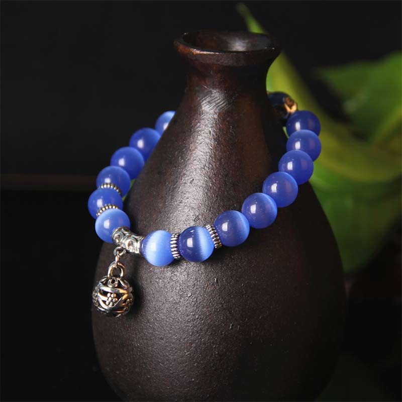 Chrysoberyl Cat Eye Lucky Bracelet | 10mm Handmade Natural