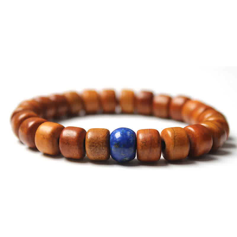 Yak Bone Om Mani Padme Hum Strength Bracelet 9mm