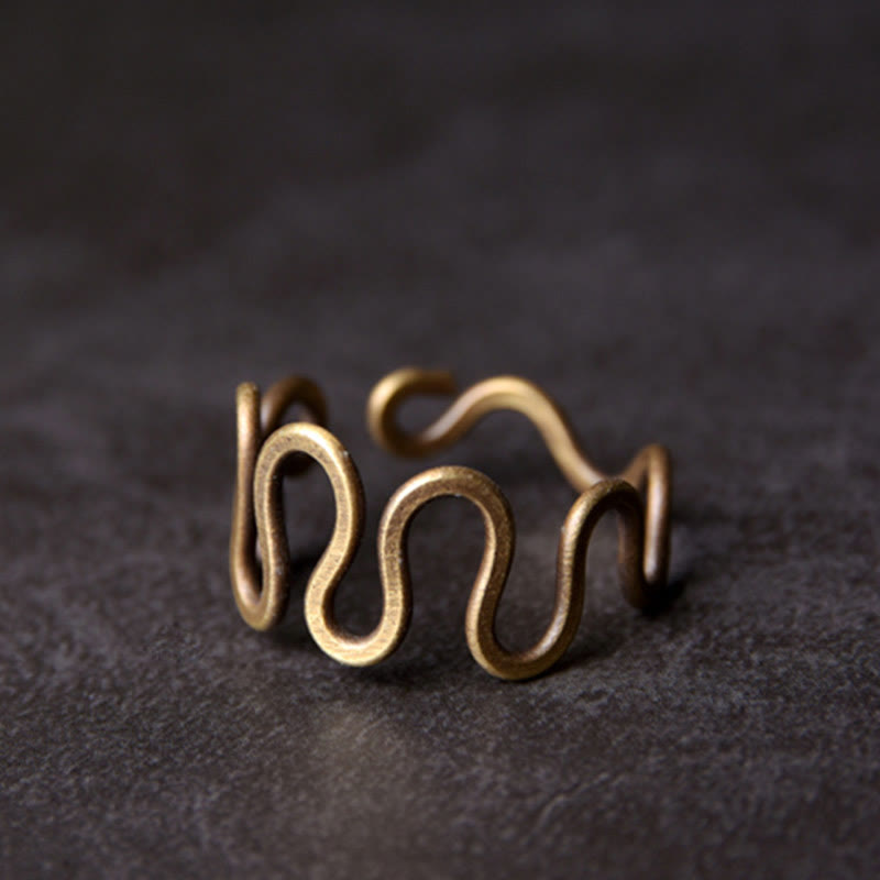 Adjustable Copper Luck and Wealth Ring | Spiritual Rings