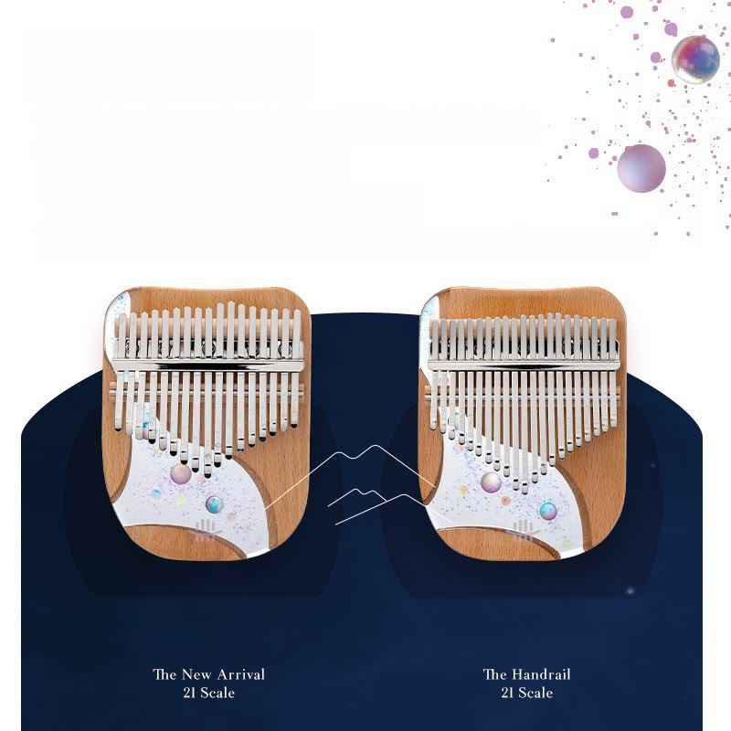 Beech Wood Kalimba Thumb Piano for Meditation Music