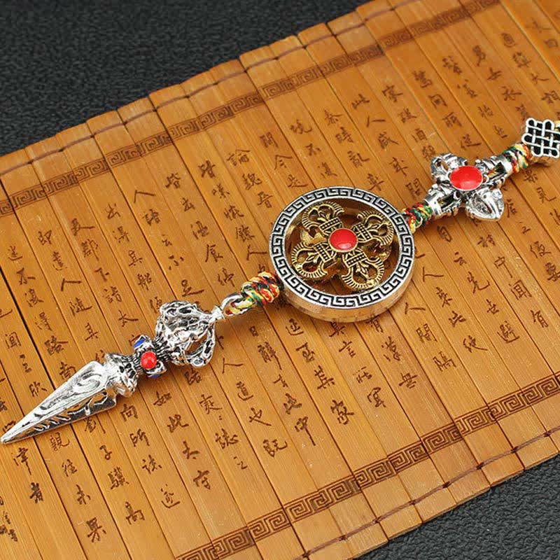 Vajra Spiritual Car Hanging Decoration for Enlightenment & Protection