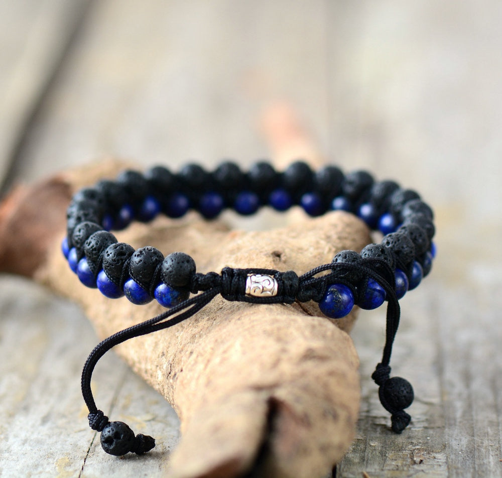 Black Agate Bracelet for Balance and Harmony