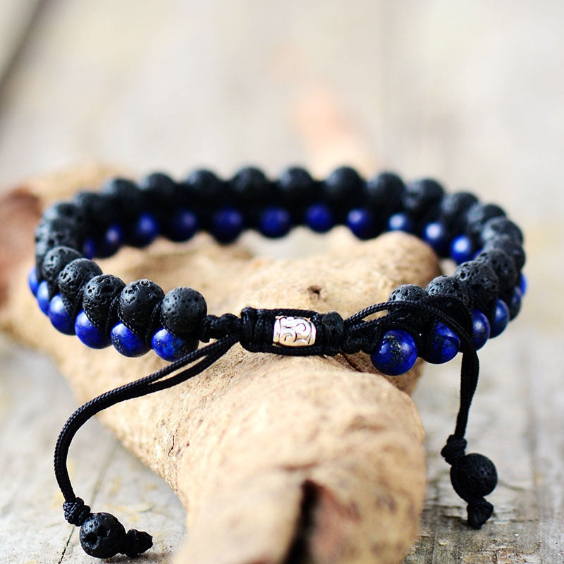 Black Agate Bracelet for Balance and Harmony