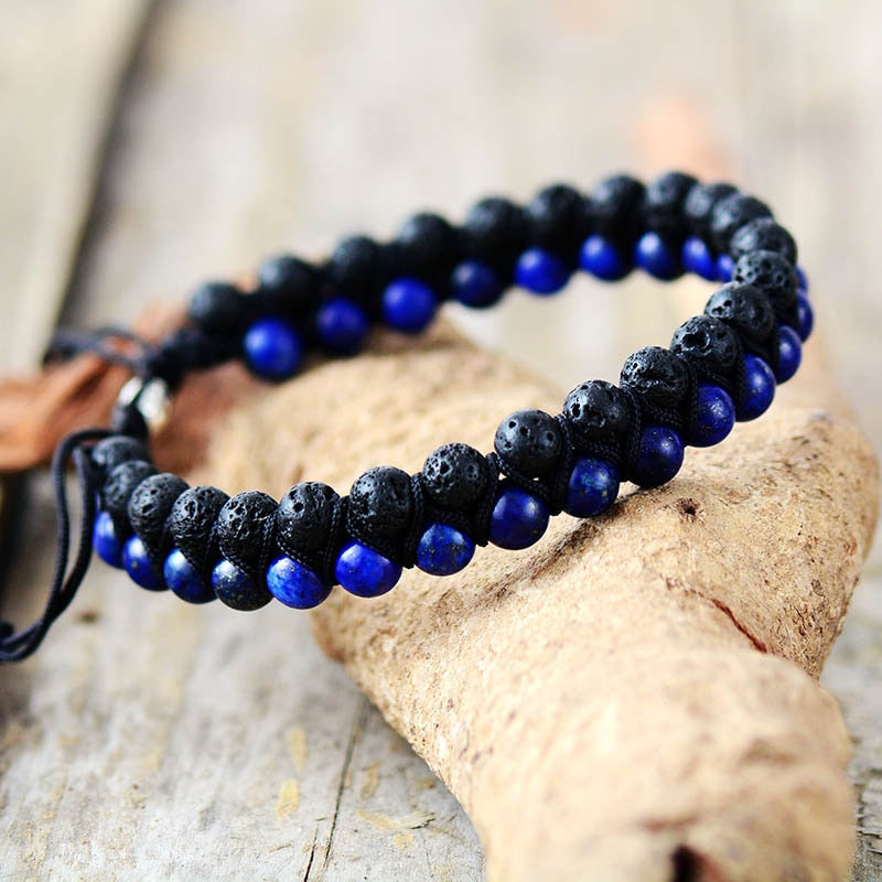 Black Agate Bracelet for Balance and Harmony