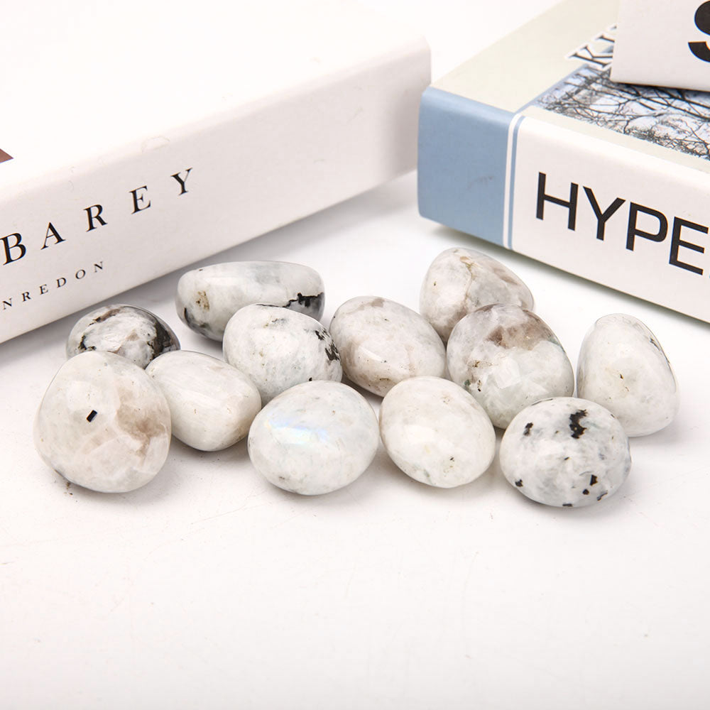 Black Moonstone Tumbled Stones 3-3.5cm Polished Healing