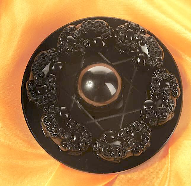 Black Obsidian Pi Xiu Prosperity and Protection Figurine