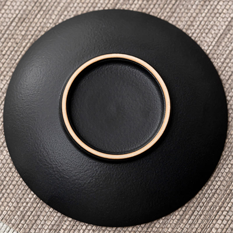 Blue Black Gradient Ceramic Gaiwan Tea Cup | 120ml Capacity