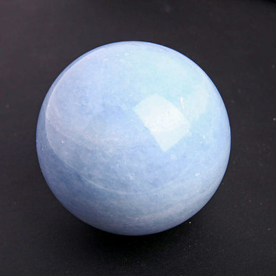 Blue Calcite Crystal Sphere 75-85mm Healing Orb