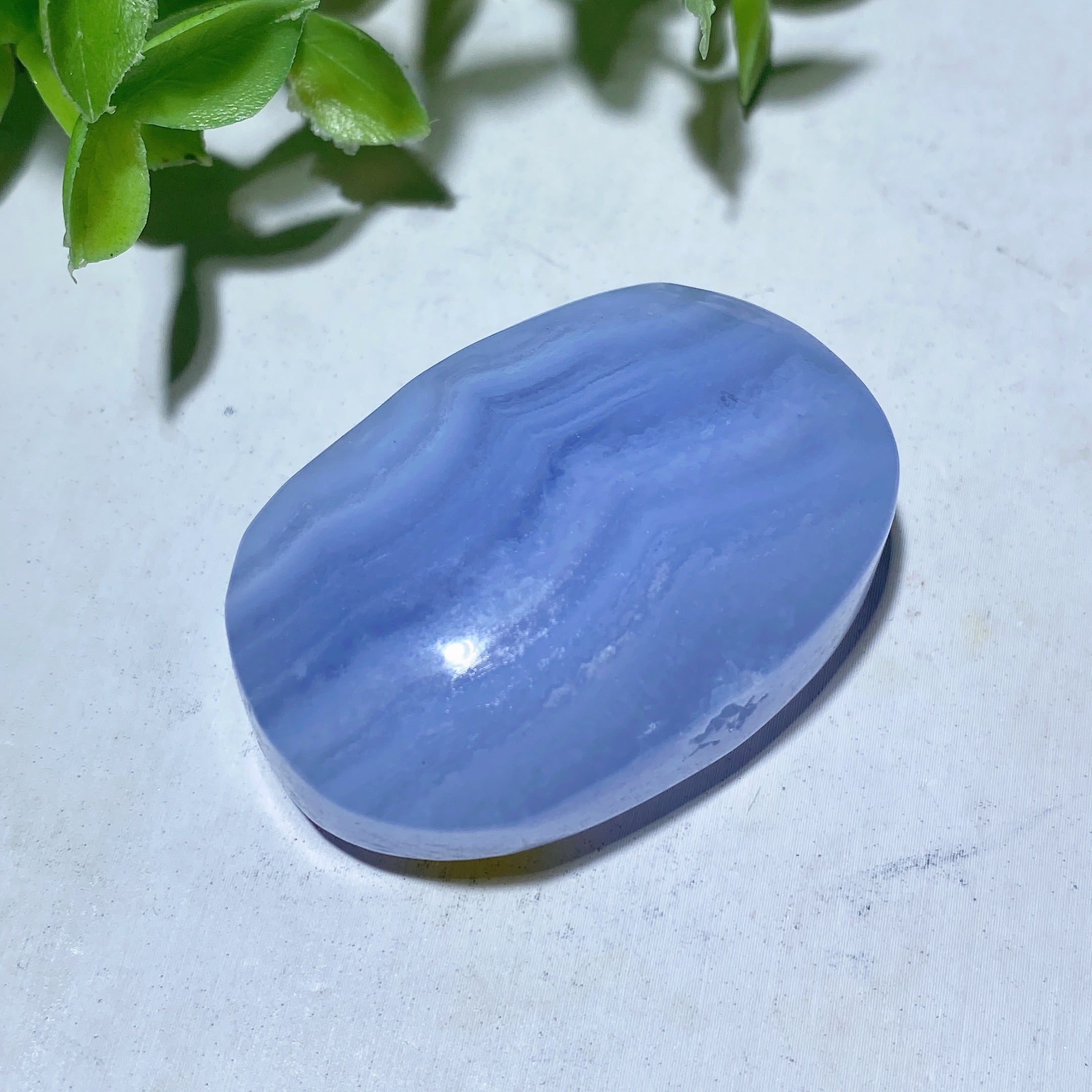 Blue Lace Agate Carvings Crystal Shapes 1.3-4.5 Inch