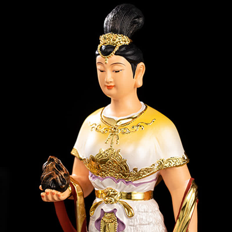 Bodhisattva Nuwa Resin Buddha Statue for Home Protection