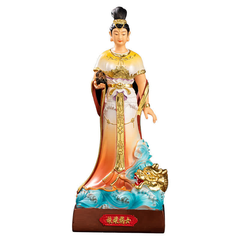 Bodhisattva Nuwa Resin Buddha Statue for Home Protection