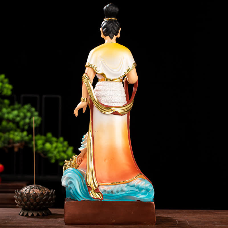 Bodhisattva Nuwa Resin Buddha Statue for Home Protection