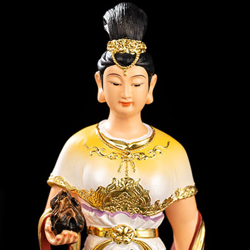 Bodhisattva Nuwa Resin Buddha Statue for Home Protection