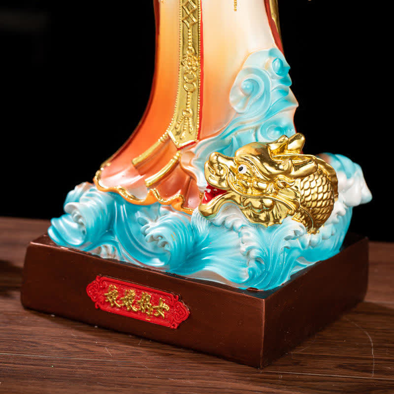 Bodhisattva Nuwa Resin Buddha Statue for Home Protection