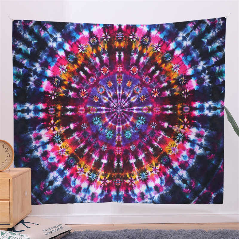 Bohemian Mandala Tapestry for Creativity & Focus Wall Art