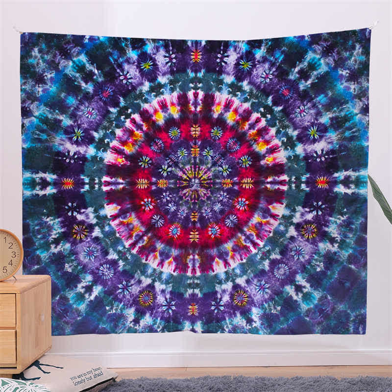 Bohemian Mandala Tapestry for Creativity & Focus Wall Art
