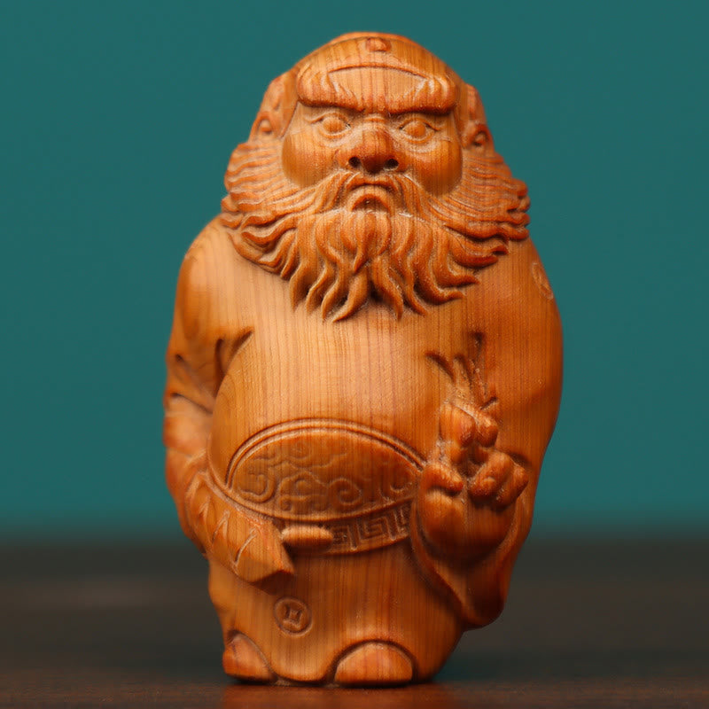 Boxwood & Thuja Sutchuenensis Spiritual Desk Statue Collection