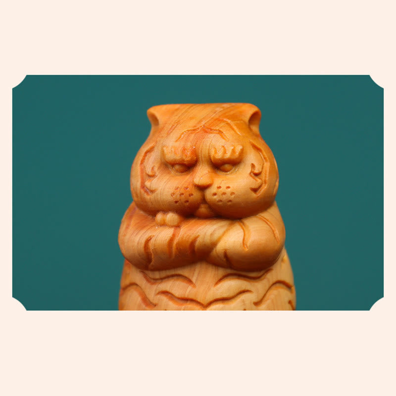 Boxwood & Thuja Sutchuenensis Spiritual Desk Statue Collection