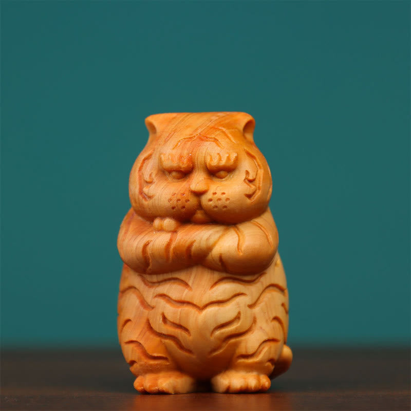 Boxwood & Thuja Sutchuenensis Spiritual Desk Statue Collection