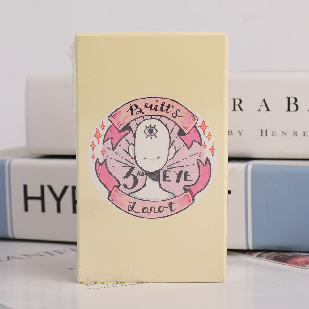 Britt's Third Eye Tarot Meditation Box Cream Pastel
