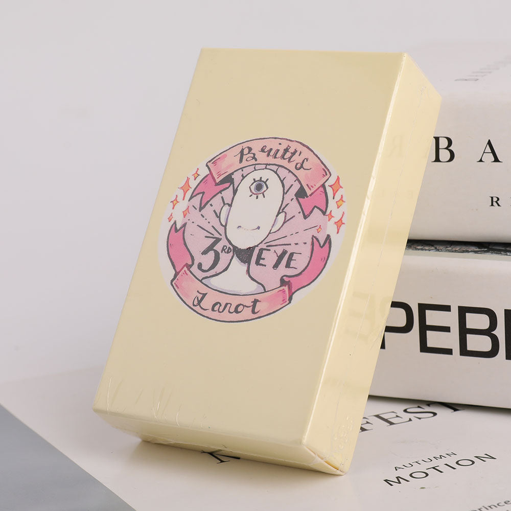 Britt's Third Eye Tarot Meditation Box Cream Pastel