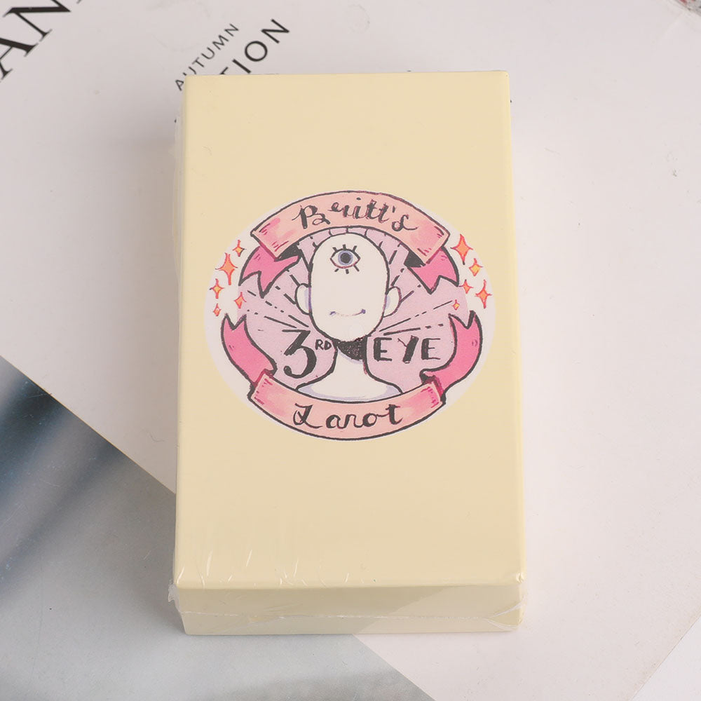 Britt's Third Eye Tarot Meditation Box Cream Pastel