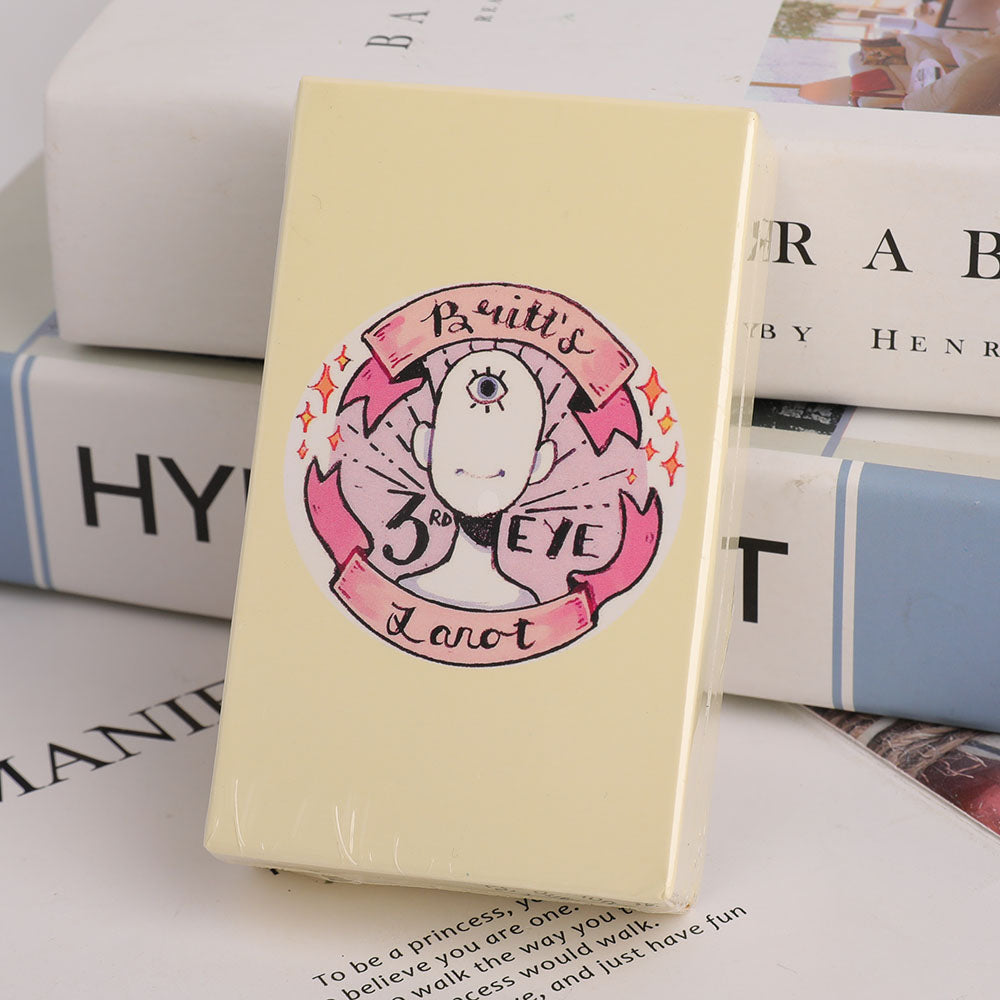 Britt's Third Eye Tarot Meditation Box Cream Pastel