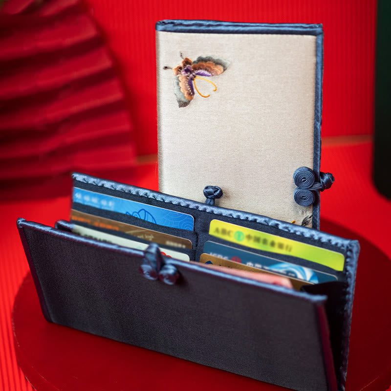 Butterfly Orchid Su Embroidery Handbag 20cm Spiritual Accessory