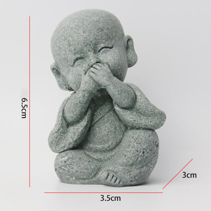 Handmade Sandstone Buddha Statue for Meditation and Serenity