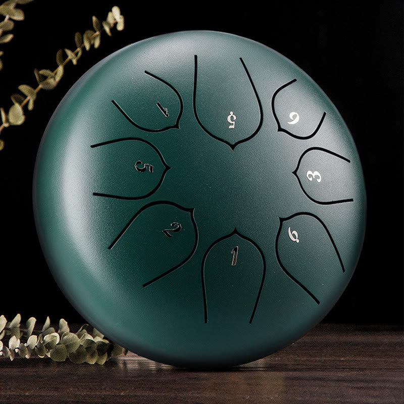 8 Note Steel Tongue Drum Kit for Meditation & Sound Healing