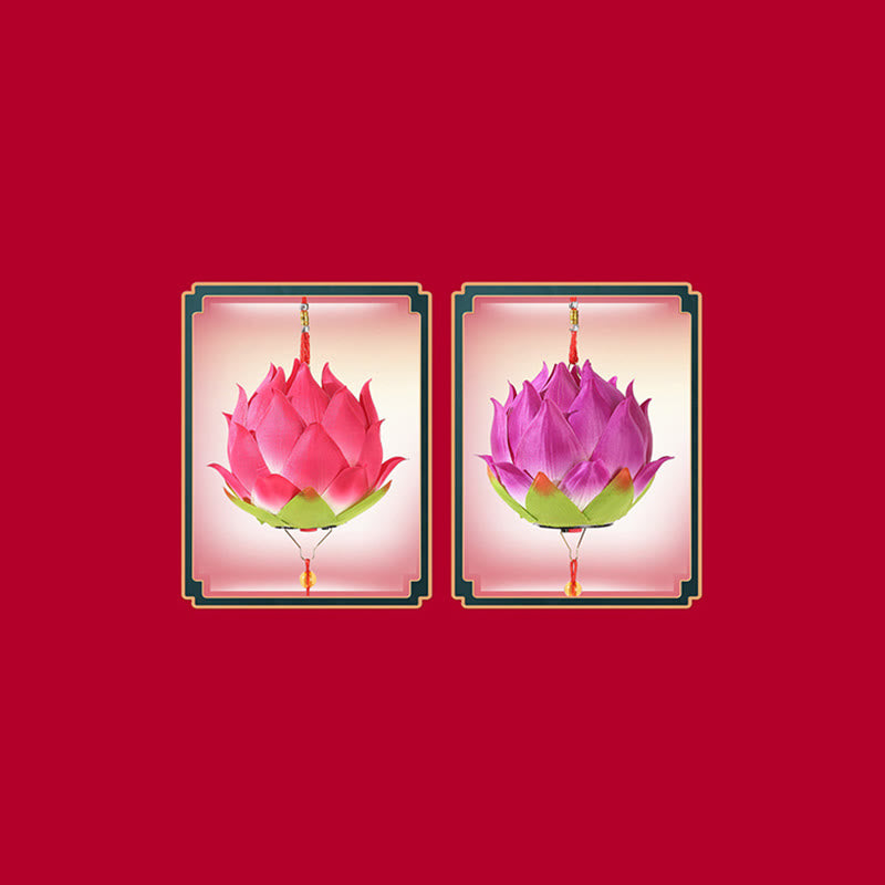 DIY Lotus Flower Dragon Lantern | Spiritual Home Accent