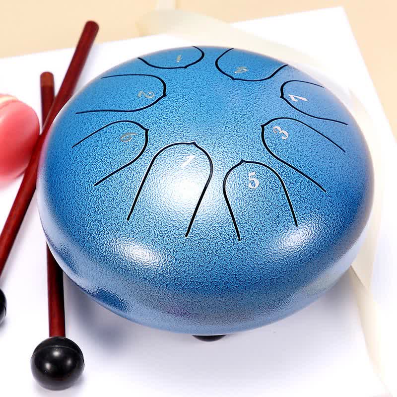 Steel Tongue Drum Meditation Kit - Healing Sound Instrument