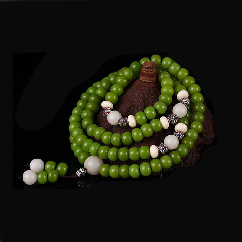 8x10mm Bodhi Seed Mala | Success Bracelet Necklace