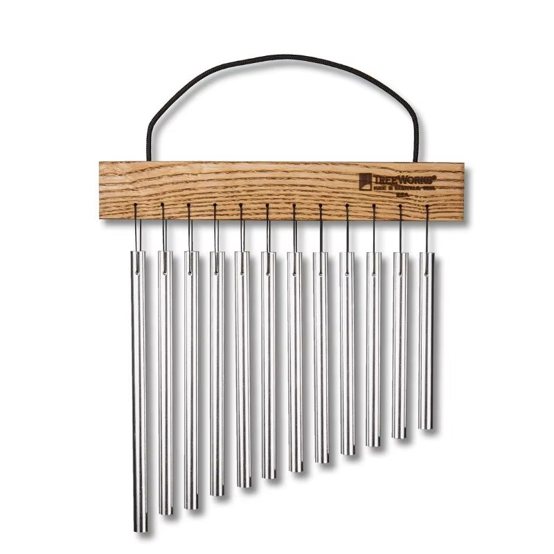 Hand-Held Chimes Jingle Tree 20-Tone Relax the Body Wind Jingle Beam Meditation Chimes Ethereal Musical Percussion Instrument