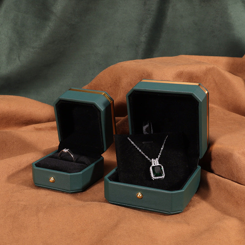 PU Leather Jewelry Storage Box for Spiritual Jewelry Protection