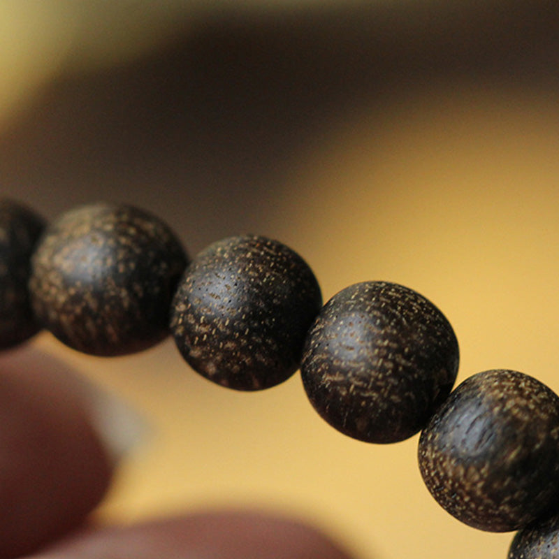 Agarwood Lotus Strength Bracelet for Balance & Calm
