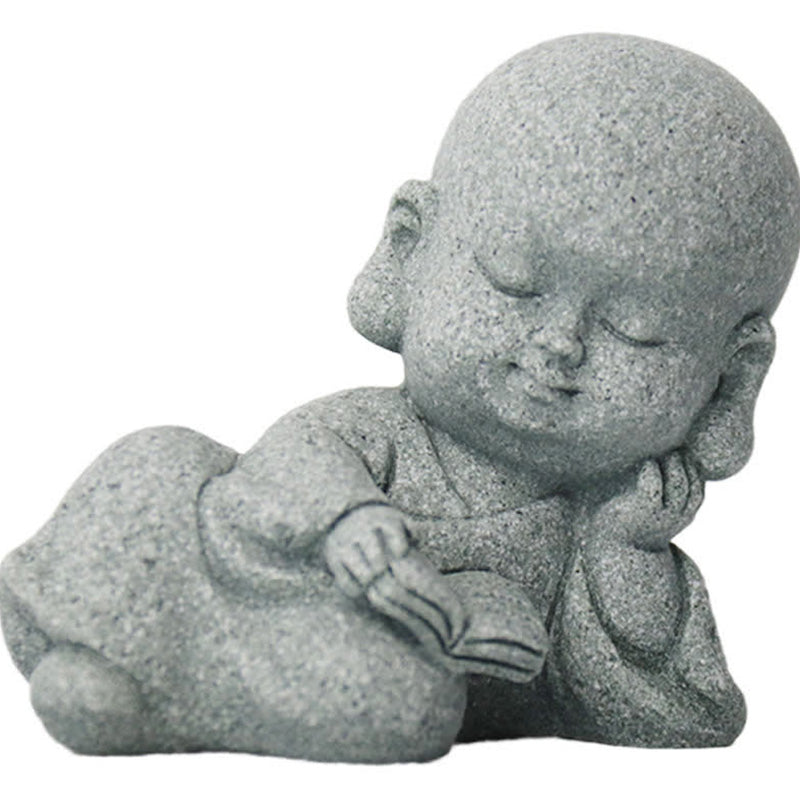 Handmade Sandstone Buddha Statue for Meditation and Serenity