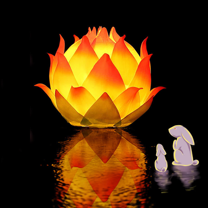 DIY Lotus Flower Dragon Lantern | Spiritual Home Accent