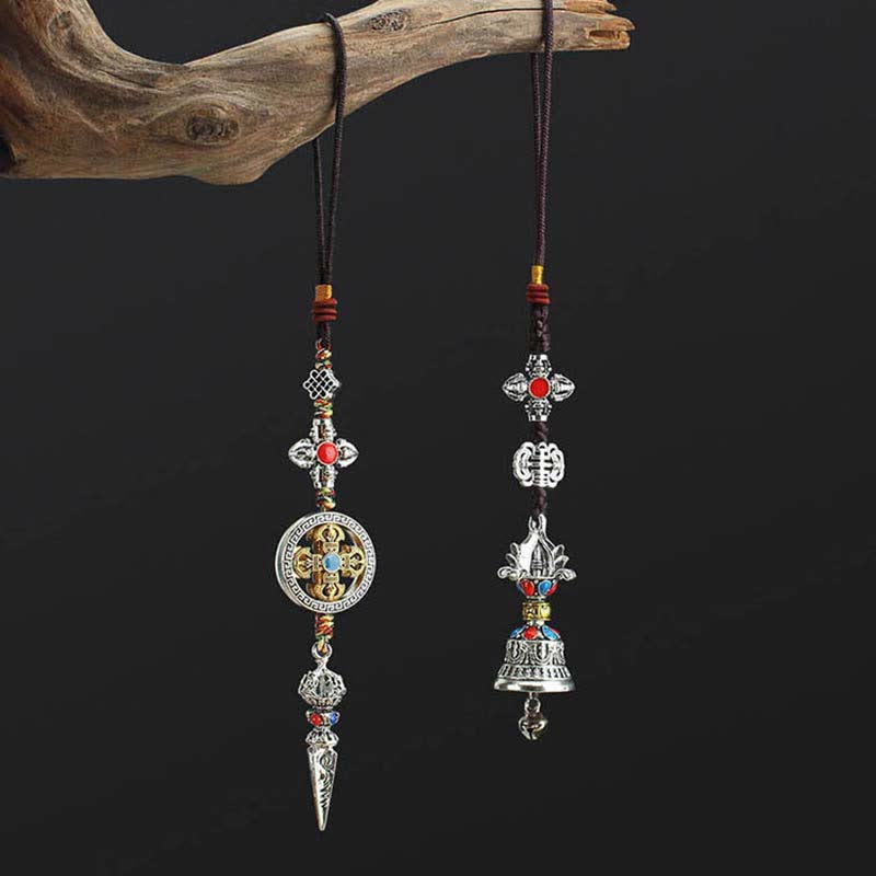 Vajra Spiritual Car Hanging Decoration for Enlightenment & Protection