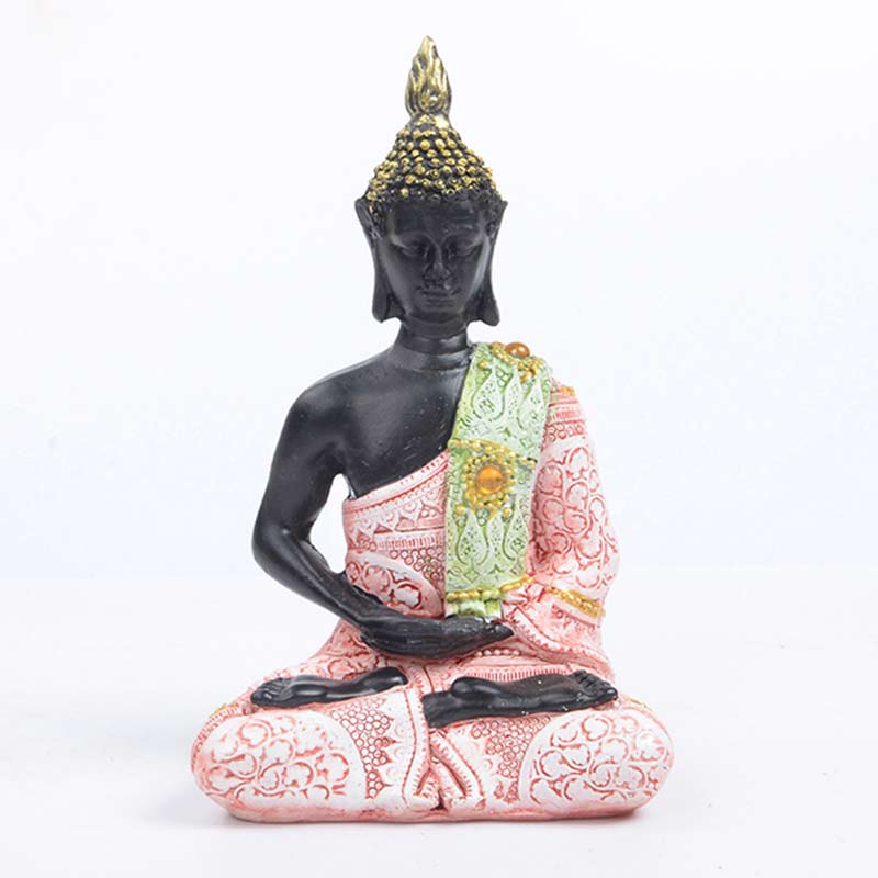 Resin Tibetan Buddha Feng Shui Statue for Positive Energy