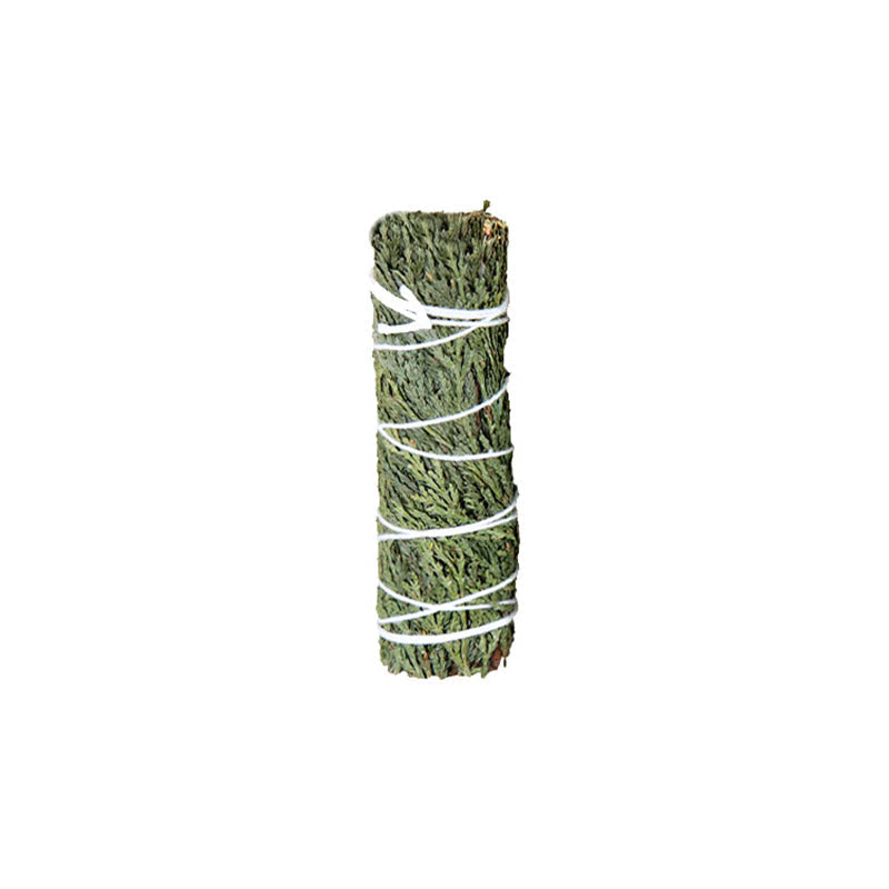 Cedar Smudge Stick for Home Cleansing and Meditation Rituals