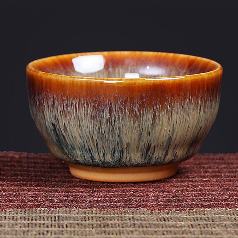 Ceramic 12 Chinese Zodiac Teacup 73ml for Tea Ritual