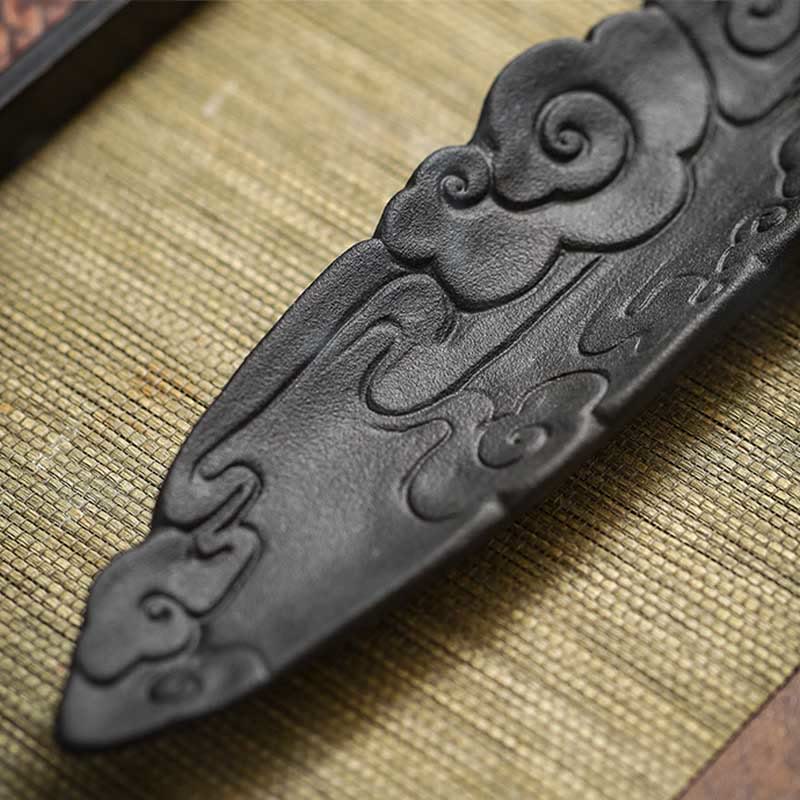 Ceramic Auspicious Clouds Pixiu Incense Burner for Meditation