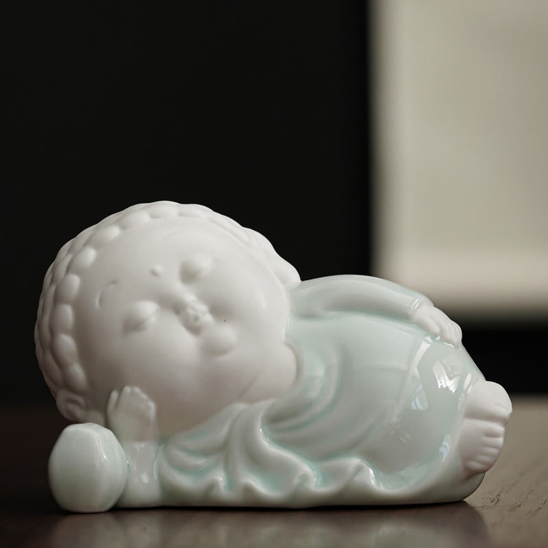 Ceramic Buddha Incense Burner | Sitting, Standing & Reclining 7cm