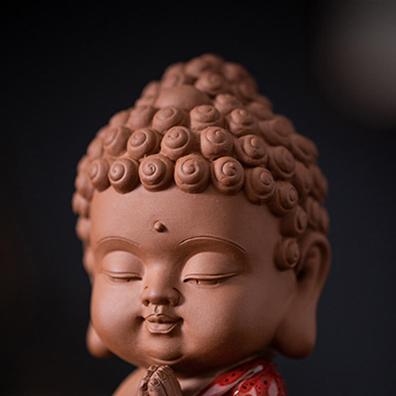 Ceramic Buddha Statue Set | Mini Gautama & Bodhisattvas