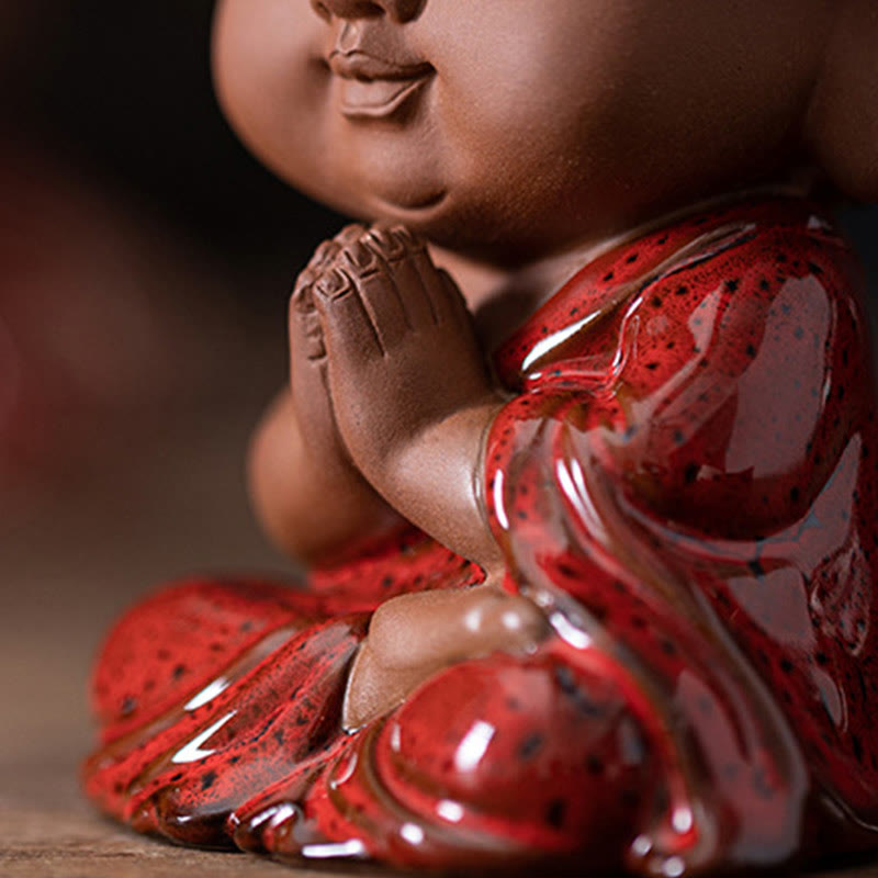 Ceramic Buddha Statue Set | Mini Gautama & Bodhisattvas